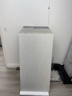 Large Format Light Gray Porcelain Floor Tiles