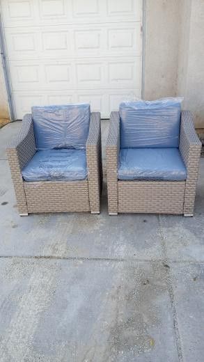 Two Piece Brand New Patio Outdoor Patio Chairs Brand New Two-piece Patio Furniture Set