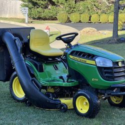John Deere E170 With Bagger 