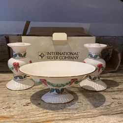  3 Piece Ceramic Christmas Set