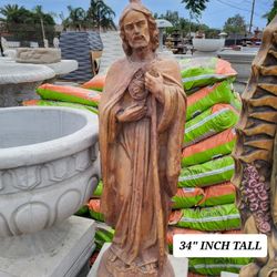 CEMENT SAINT JUDE STATUE $140