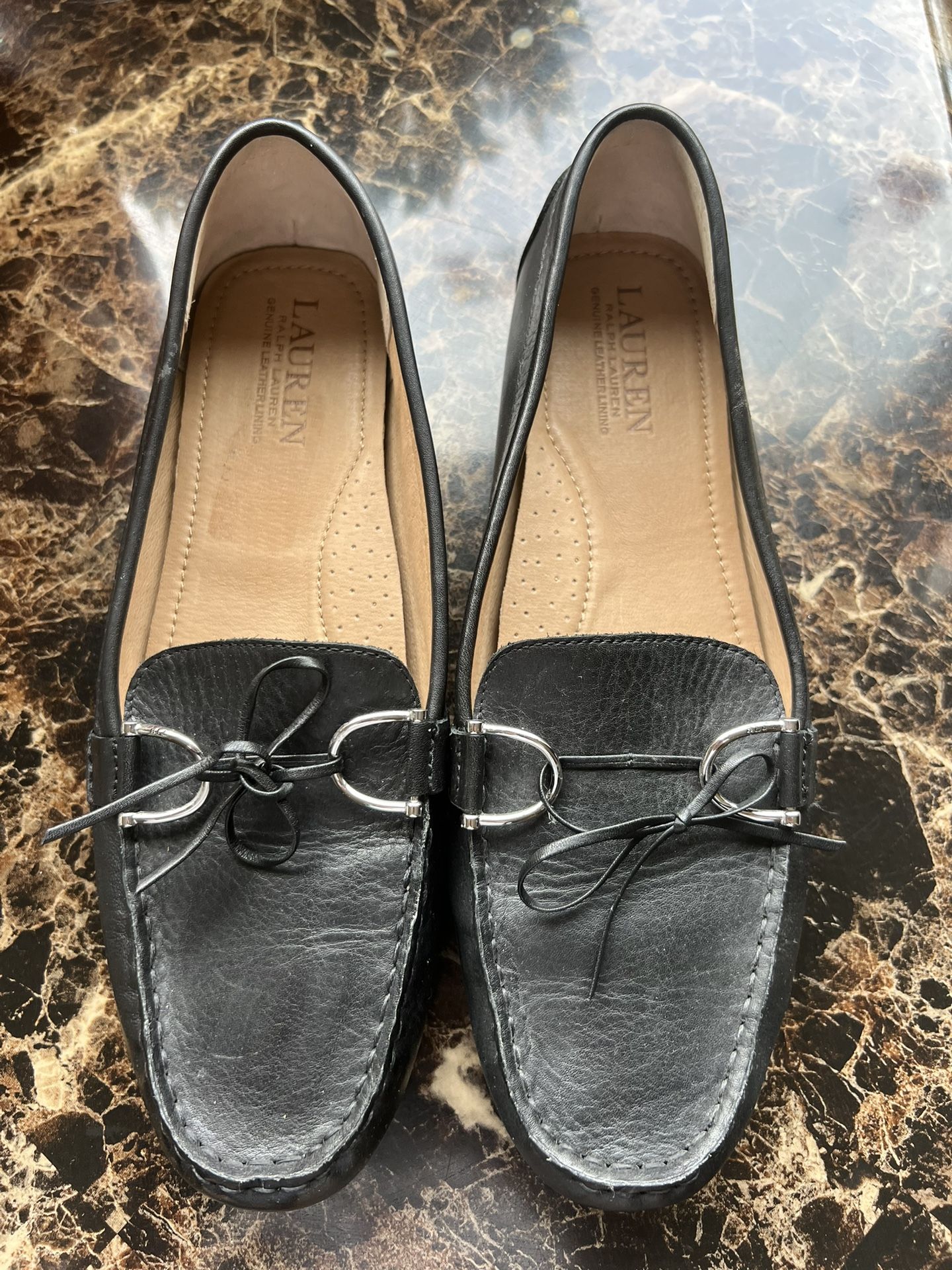 LAUREN RALPH LAUREN Briley Leather Loafer(size 10)