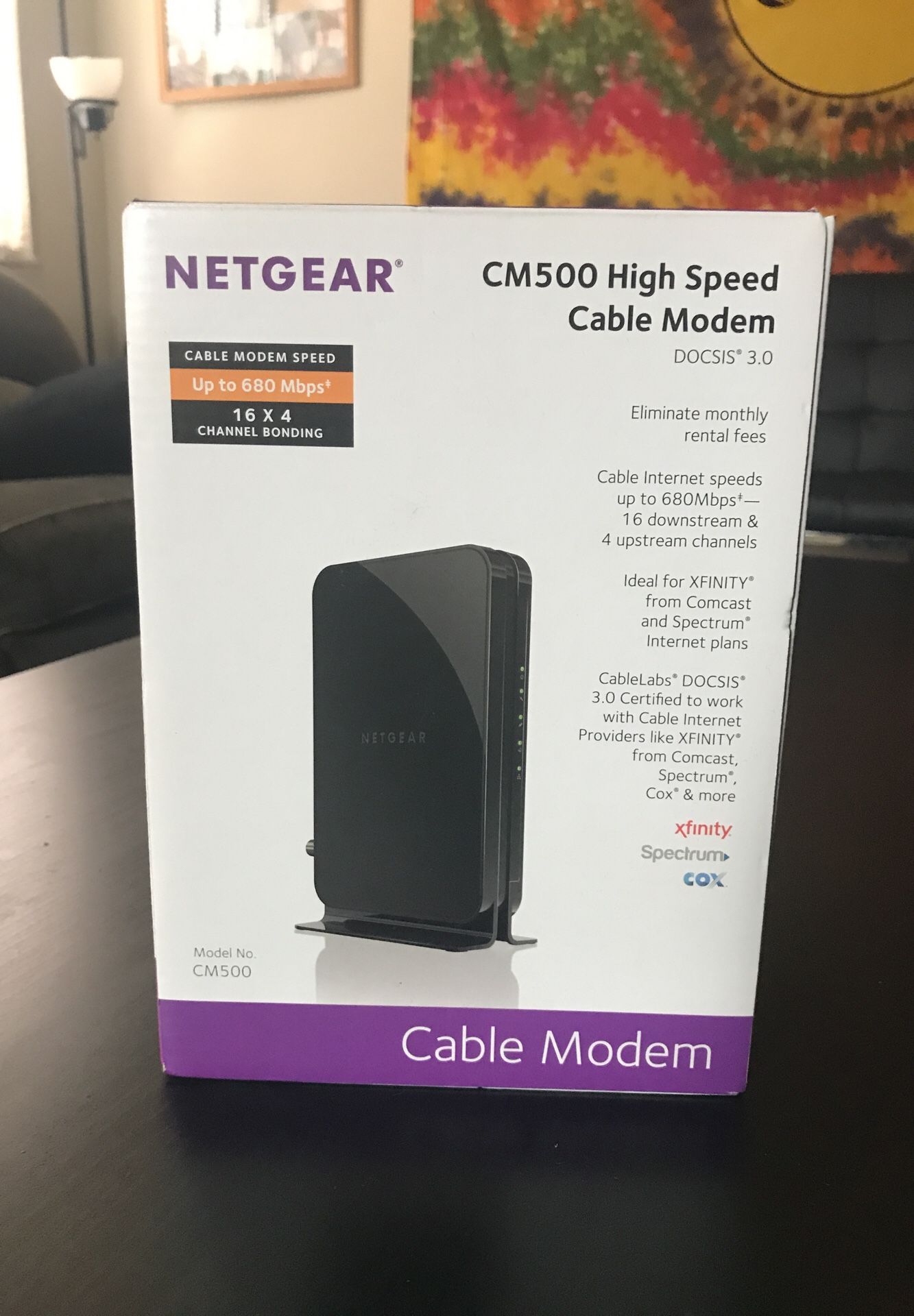 Netgear WiFi Modem (NEVER USED)