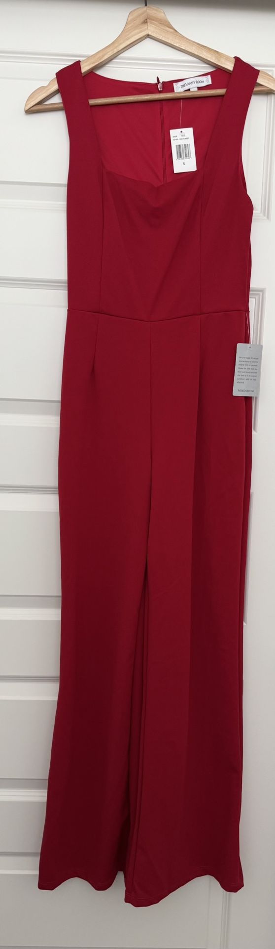 Red Jumpsuit - Brand New - Size Small