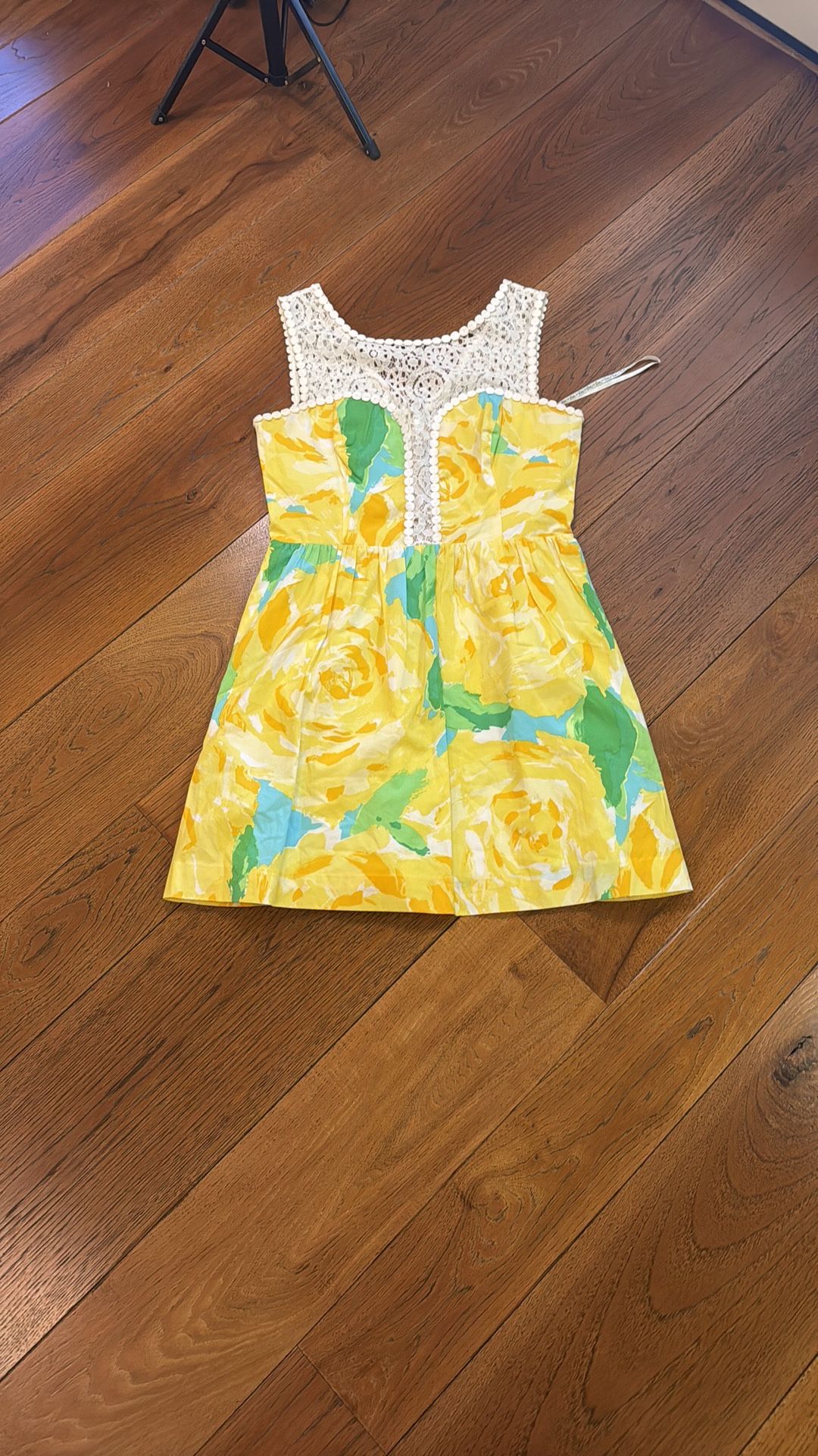 Lilly Pulitzer Mila Yellow Floral Dress