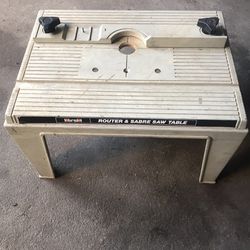 Hirsh router & sabre saw table