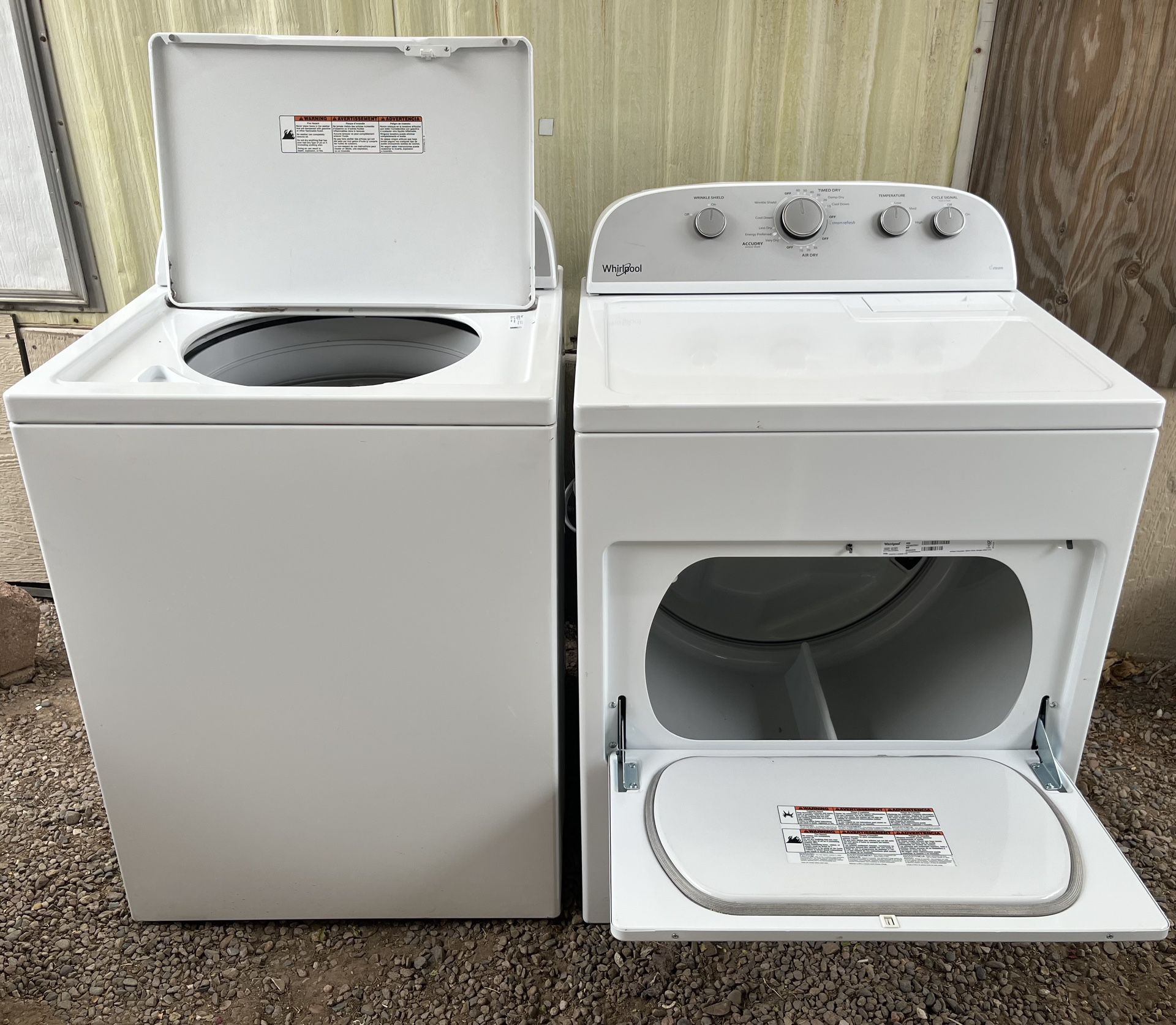Washer And Dryer Set Whirlpool 