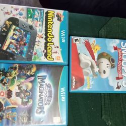 Wii U 3 Games Bundle $40 With SAME DAY SHIPPING THROUGH OFFERUP 