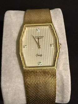 Longines 80’s Gold Plated Diamond Dial Men’s Watch Elegant Orologio