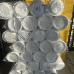 Foam Plates!! Pack Of 500 Pieces!! Perfect For Super Bowl!!