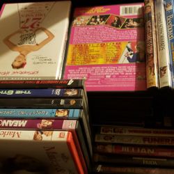 Entire Crate Of Dvd's