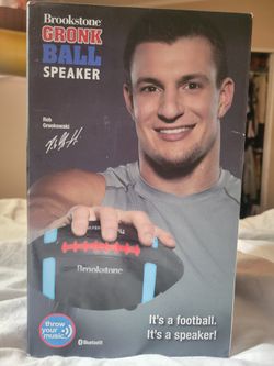 Brookstone Gronk Ball Speaker