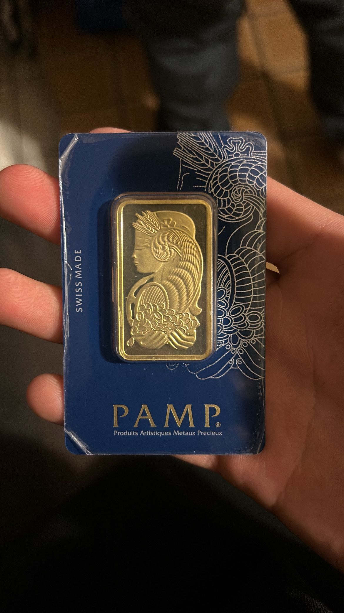 PAMP 24k gold bar 1OZ
