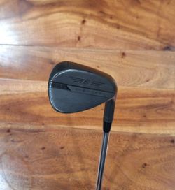 Titleist VOKEY Sm8 Jet Black 48°(10°) F-GRIND wedge/FRESH GROOVES