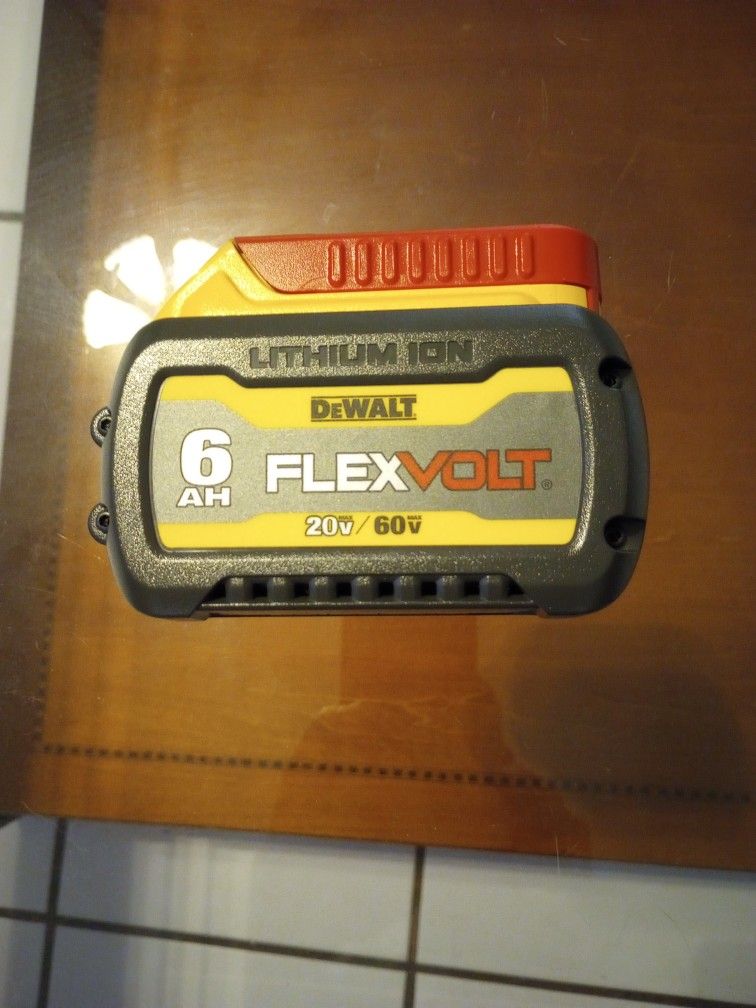 DeWalt  6AH  FlexVolt  20 V /  60 V