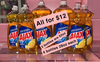 Ajax lemon dish soap