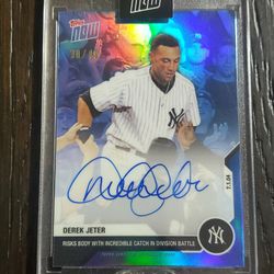 Derek Jeter Baseball Card