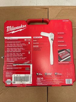 Milwaukee 56 Piece Ratchet & Socket Set - New