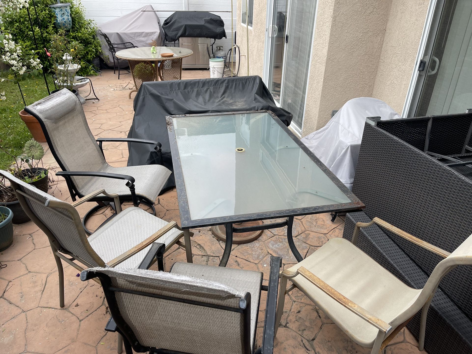 Patio Chairs Set Of 3