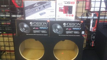 Orion Bass System Package (WARRANTY INCLUDED!!!)