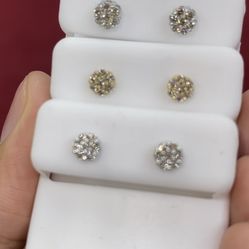 Diamond Stud Earrings