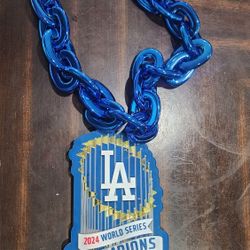 MLB Los Angeles Dodgers 2024/25 Worldseries Champions Acrylic Plate Fan Chain