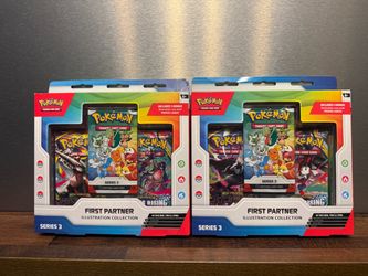 Pokémon Series 3 First Partner Illustration Collection