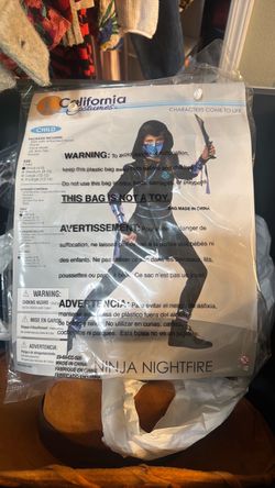Ninja Halloween costume
