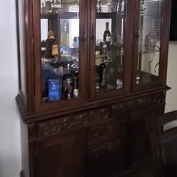 Asian Style China Cabinet 