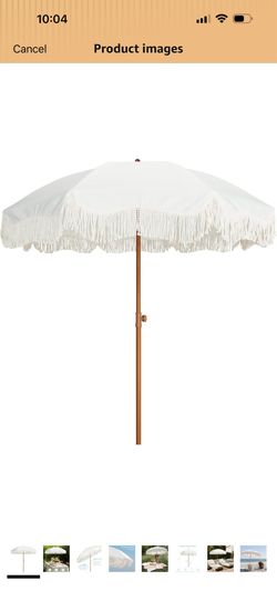 Boho style umbrella (BRAND NEW) in box