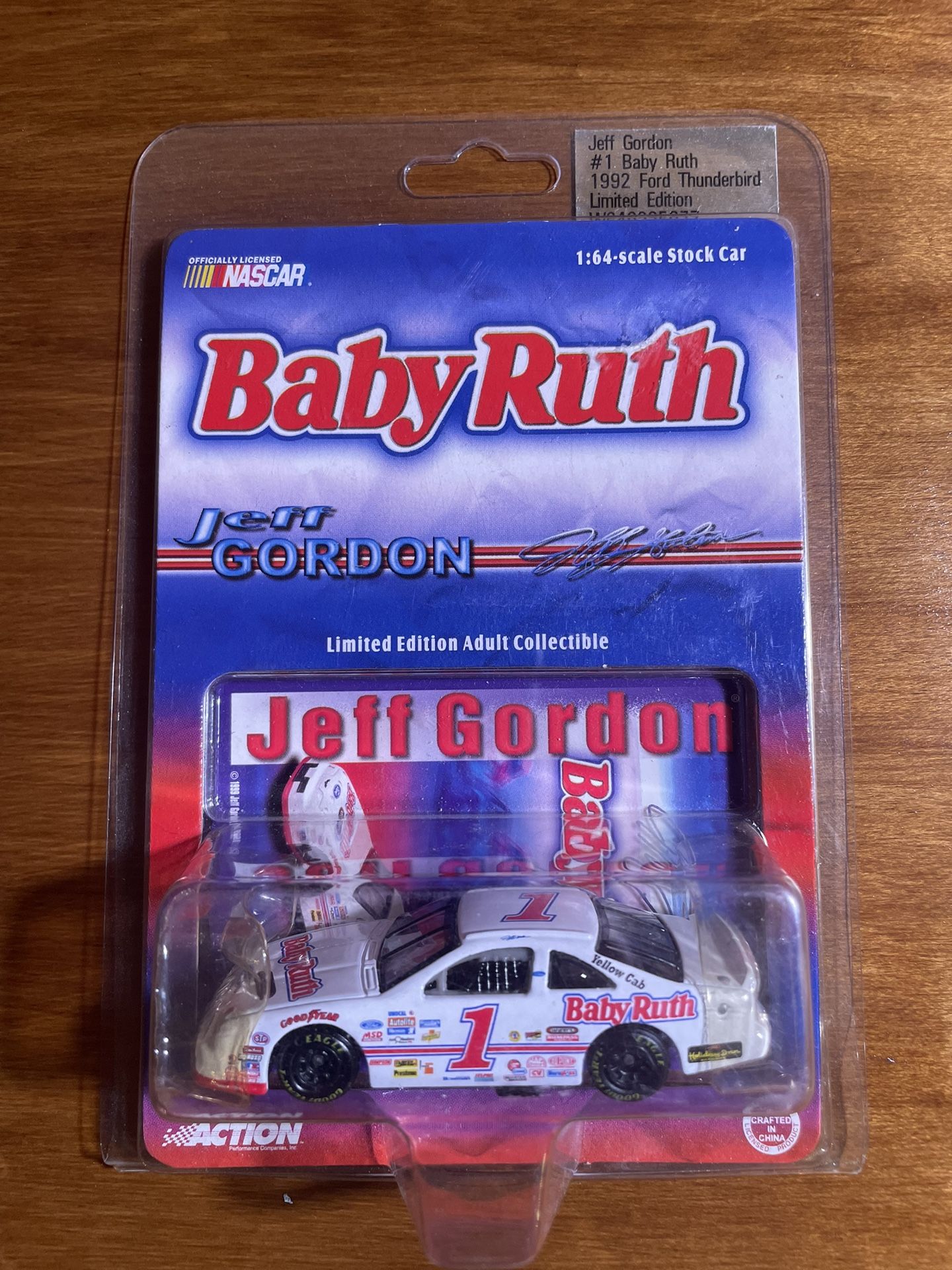 Jeff Gordon #1 Baby Ruth 1992 Ford Thunderbird