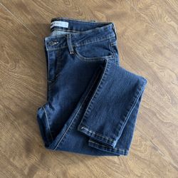 Levi’s 535 Women’s Dark Wash Stretch Cotton Blend Legging Denim Jeans Size 30
