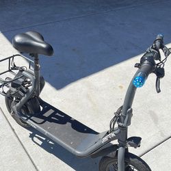 The Electric Scooter with seat