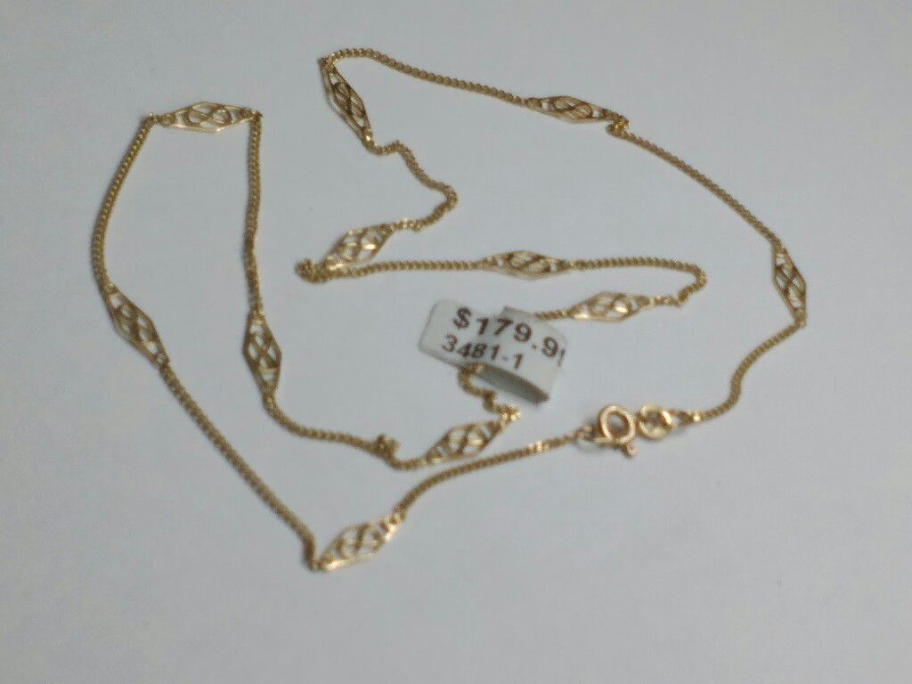 $179.99 - 3.1 gram , 20" 14k Gold Chain