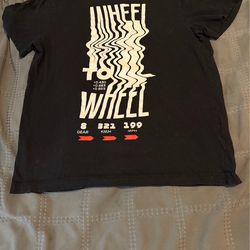 H and M F1 Black Graphic tee