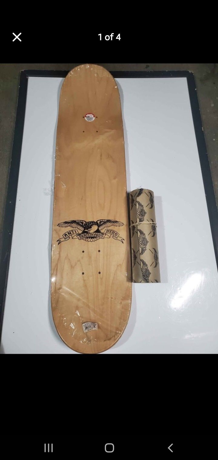 Brand New Anti-Hero Skateboard Size 8.06 $50 SAN JOSE, CA
Offer