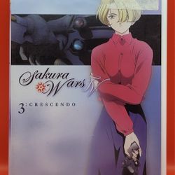 Sakura Wars TV - Crescendo (Vol. 3), Monika Bustamante, Tyler Briers, Wayne Alan [Tested & Working]
