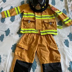 Halloween Fire Fighter Costume - 4 Year
