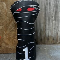 Mummy Leather Golf Driver Headcover 