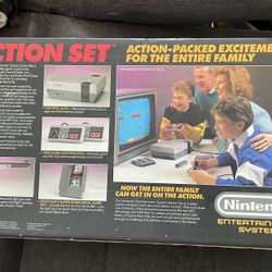 Original Nintendo NES action Set Console