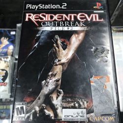 Resident Evil Outbreak 2 Ps2 $95 Gamehogs 11am-7pm