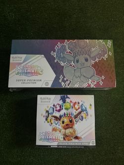 Pokemon Prismatic SPC and ETB