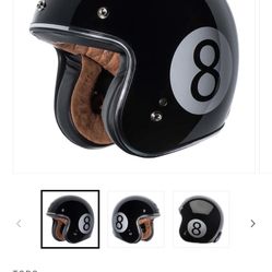Torc T-50 Eight Ball Motorcycle Helmet Large 59-60 CM for Sale in Dallas,  TX - OfferUp