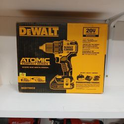 Dewalt New Brushless Atomic Drill 1/2 