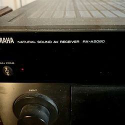 Yamaha RX-A2080 AV Amplifier High End Receiver 120V 9.2Ch 140 Watts Home Theatre