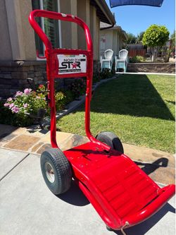 Pressure washer cart
