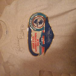 Richard Petty 1992 Fan Appreciation Tour Autographed Shirt 