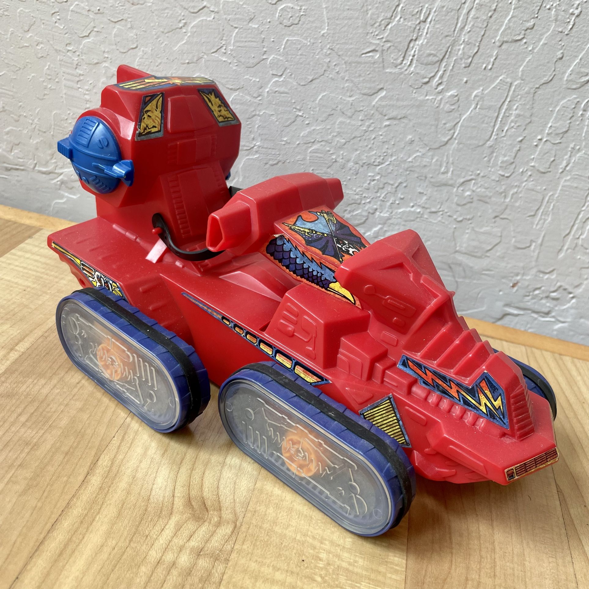 1982 Heman and the Masters of the Universe Attack Trak Vehicle MOTU Toy Working