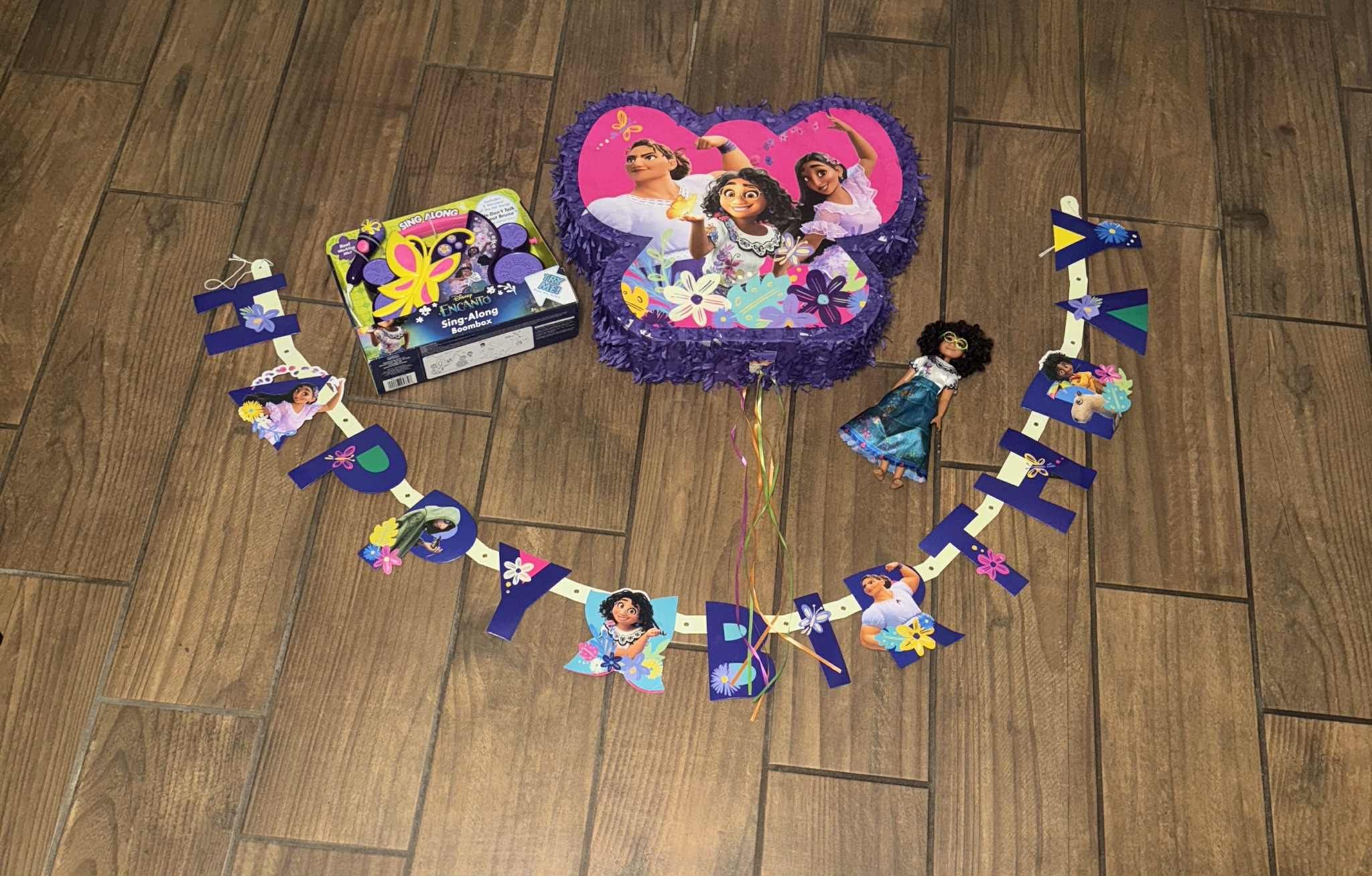 Encanto Piñata, bday banner and toy bundle