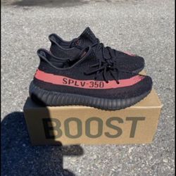 YEEZY 350 “CORE BLACK RED” (FREE DELIVERY) SIZE 12 ONLY